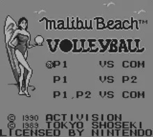 Image n° 1 - screenshots  : Malibu Beach Volleyball